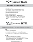 FOH Metroweave Care & Use Instructions