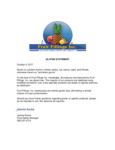 FRUITF - Gluten Free Statement