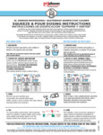 DISINFECTANT QUAT SCJP instructions