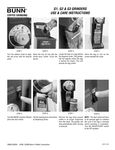 G1, G2, and G3 Grinders Use & Care Instructions G1, G2, and G3 Grinders Use & Care Instructions