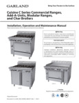Garland Cuisine Series Manual