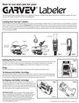 Garvey Labeler Use and Care