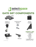 Gate Set Parts Inlcuded List