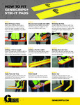 GenieGrips Stik-It Pads Fit Instructions