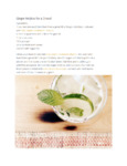 Ginger Mojito Recipe Ginger Mojito Recipe