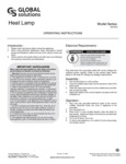 Global Solutions by Nemco GS1670 Operating Instructions
