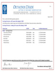 GPC100 Tom Surgis Pretzel Kosher Certification Letter GPC100 Tom Surgis Pretzel Kosher Certification Letter