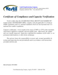 GR-H2R-WM-8-HDG Certificate