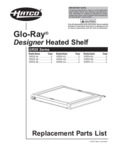 Hatco Glo-Ray GR2S Replacement Parts List
