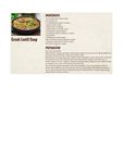 Greek Lentil Soup Greek Lentil Soup