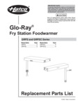 Hatco GloRay Fry Station Food Warmer Replacement Parts List Hatco GloRay Fry Station Food Warmer Replacement Parts List