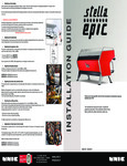 Grindmaster by Unic Stella Epic Automatic Espresso Machine Installation Guide