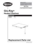 Hatco Glo-Ray GRS Replacement Parts List