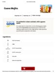 Guava Mojito Recipe