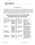 Guittard Allergen Policy