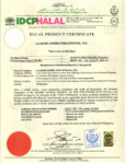La Rose Pastry Shell Halal Certificate