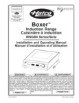 Hatco IRNG-BXC1 Manual
