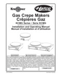 Hatco Krampouz Gas Crepe Maker Manual