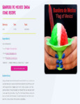Hawaiian Shaved Ice Bandera de Mexico Recipe