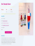 Hawaiian Shaved Ice Star Spangled Shaver Recipe