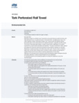 Tork 2-Ply Perforated Jumbo Paper Towel Roll, 210 Sheets / Roll