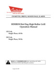 HDHR30 new manual HDHR30 new manual
