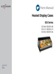 Heated Display Cases Parts Manual