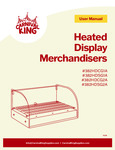 Heated Display Merchandiser 382HDCG-SG_Manual