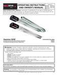 HeatStar ERSP-40-60-80-100-125-150-175 Owners Manual HeatStar ERSP-40-60-80-100-125-150-175 Owners Manual