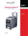 Henny Penny PXE100 Fryer User Manual