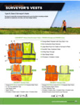 Hi Vis Surveyors Vest Catalog page 11-12