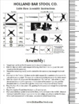 HOL500 214 Table Assembly Instructions