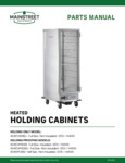 Parts Manual for cabinets