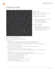 Holland Barstool Graph Cleaning Instructions