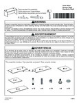 Hon HLPLD Desk Assembly Instructions