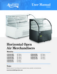 Avantco Refrigeration_Horizontal Open Air Merchandisers 193HAC_Manual