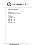 Hoshizaki CC Series Service Manual Hoshizaki CC Series Service Manual