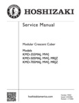 Hoshizaki KMD_355_505_705M_J(Z)_Service Manual