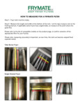 How to Measure Frymate How to Measure Frymate