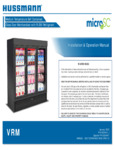 Hussman VRM Manual Hussman VRM Manual