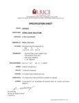 I. Rice 1 Gallon Water Ice Citric Acid Solution Ingredients