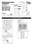 Illinois Engineered Products_Portable Folding Gate_ Installation Guide Illinois Engineered Products_Portable Folding Gate_ Installation Guide