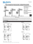 Sloan Royal Instructions Sloan Royal Instructions