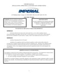 Imperial Range Electric Fryer Manual