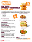 Impossible Chicken Tenders Cooking Instructions