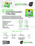Thermometer Wipes Product Information Sheet