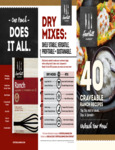Foothill Farms Ranch Dry Mix Infographic