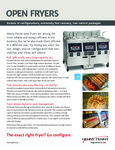 Henny Penny Open Fryer Sales Sheet Infographic Henny Penny Open Fryer Sales Sheet Infographic