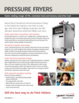 Henny Penny Pressure Fryers Sales Sheet
