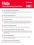 Plastic Pipe Cements and Primers